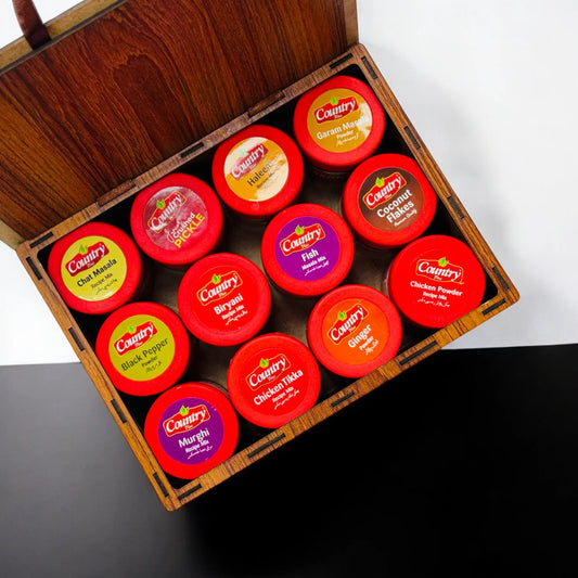 12 Recipe Mix Mini Jars with Free Gift Box